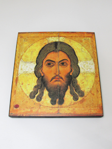 Иконы под старину. Спас Нерукотворный (Новгород 12 век)