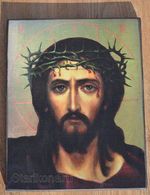 Православная икона Иисус в Терновом Венце