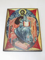 Православная икона Спас в силах (Тверь 15 век)