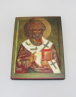 Православная икона Святитель Спиридон Тримифунтский
