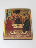 Православная икона Троица Ветхозаветная