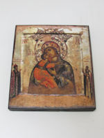 Православная икона икона БМ Владимирская (Волоколамская)