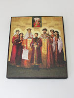 Православная икона Царская семья