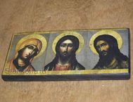 Православная икона Триптих или Деисусный Чин