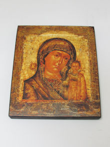 Иконы под старину. икона Казанской Божьей Матери