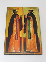 Православная икона Петр и Февронья
